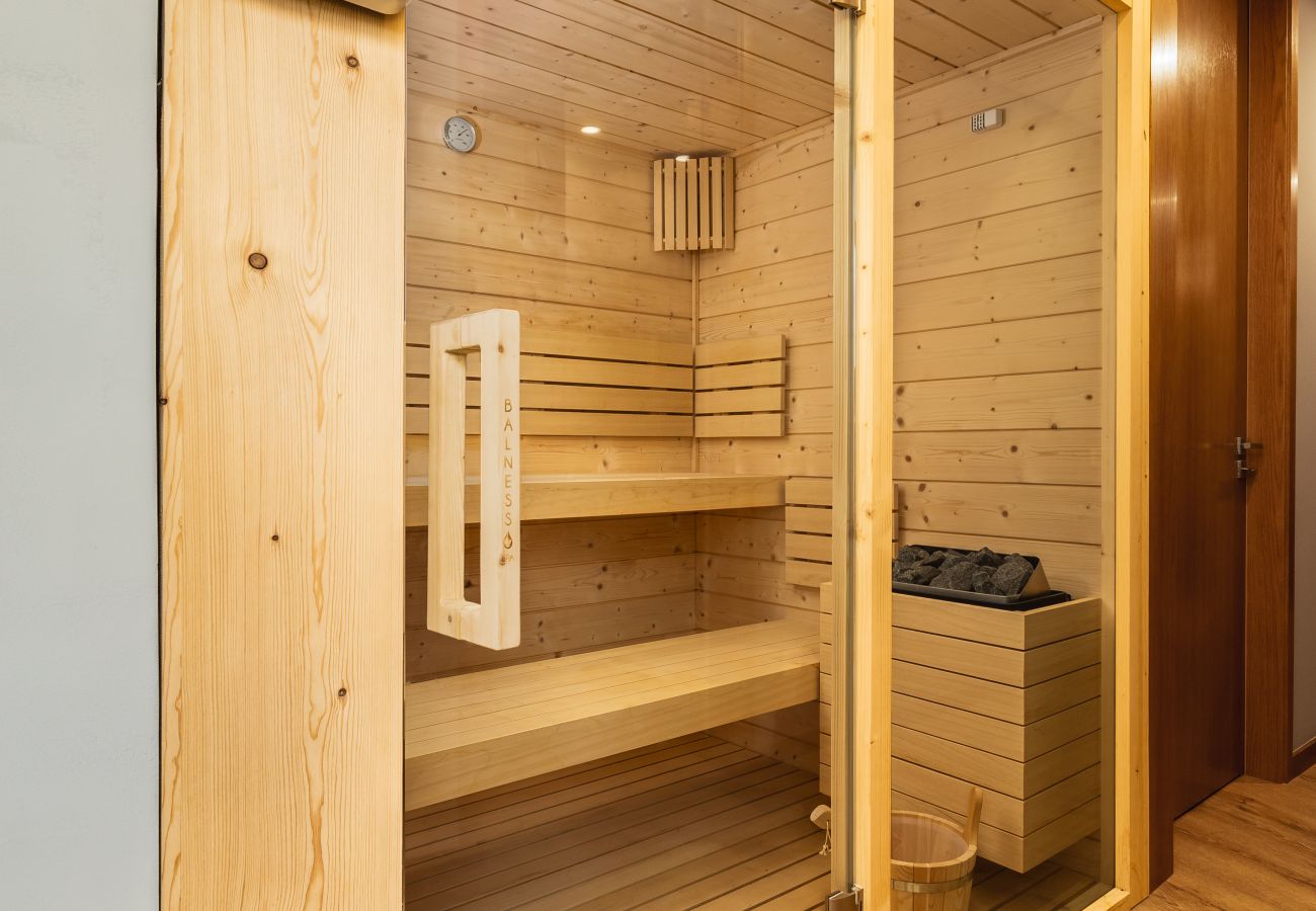 sauna privé, spa, bien-être, détente